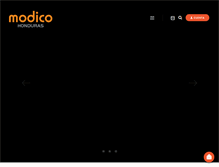 Tablet Screenshot of modico-honduras.com